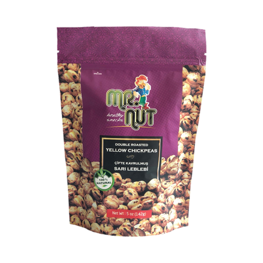 Mr. Nut Double Roasted Yellow Chickpeas (Sari Leblebi), 5 oz (142 gr)