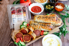 Ohanyan's Dried Beef Sausage (Sucuk/Soujouk), Mild, 1 lb