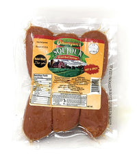Ohanyan's Dried Beef Sausage (Sucuk/Soujouk), Hot, 1 lb
