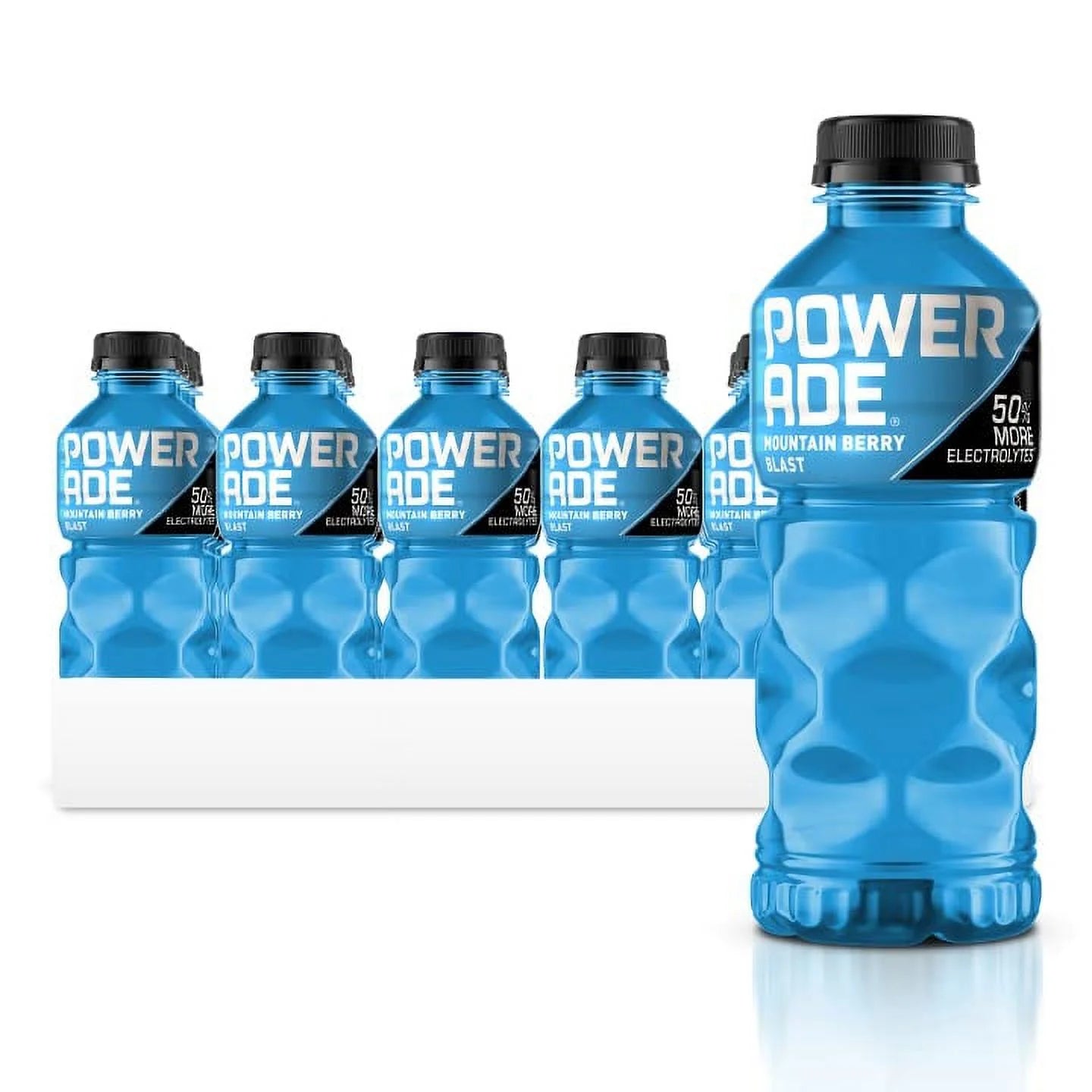 POWERADE Sports Drink, Mountain Berry Blast, 20 fl oz, 24 ct