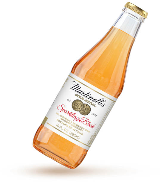 Martinelli’s Sparkling Blush, 10 fl oz, 12 ct