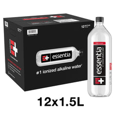 Essentia Ionized Alkaline Water, 1.5 Liter, 12 ct