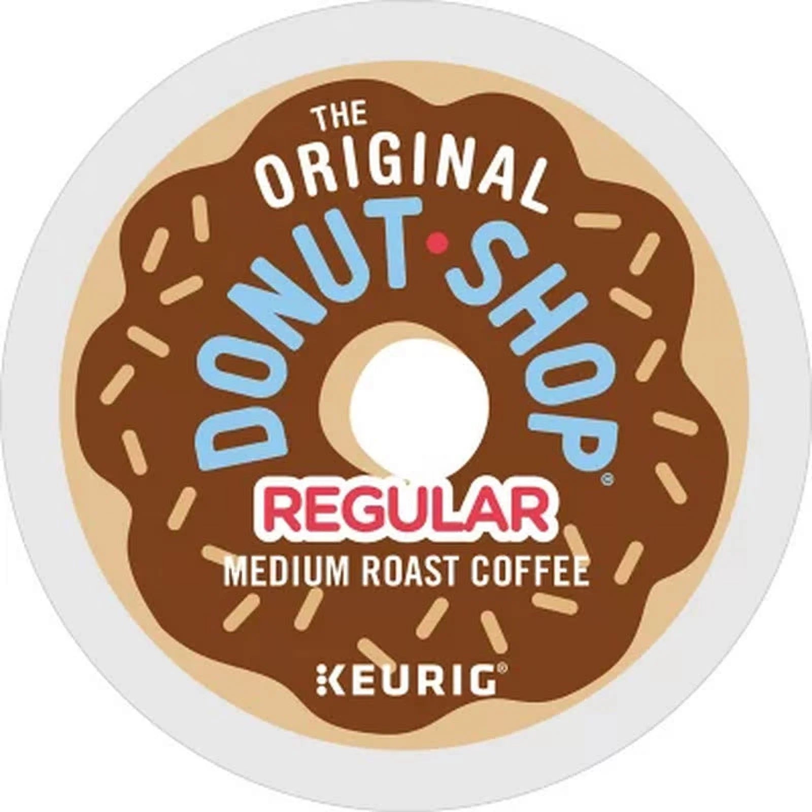 The Original Donut Shop Coffee, Regular, Medium Roast, Keurig K-Cup Pods, 80 ct