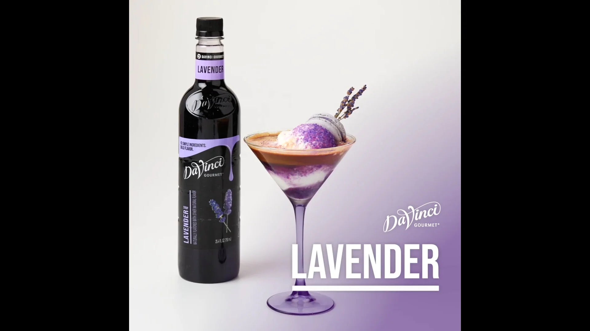 DaVinci Gourmet Syrup, Lavender, 25.4 fl oz