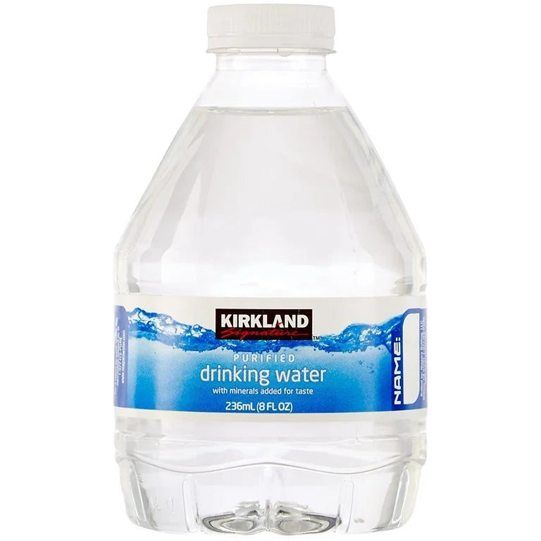 Kirkland Signature Purified Drinking Water, 8 fl oz, 80 ct