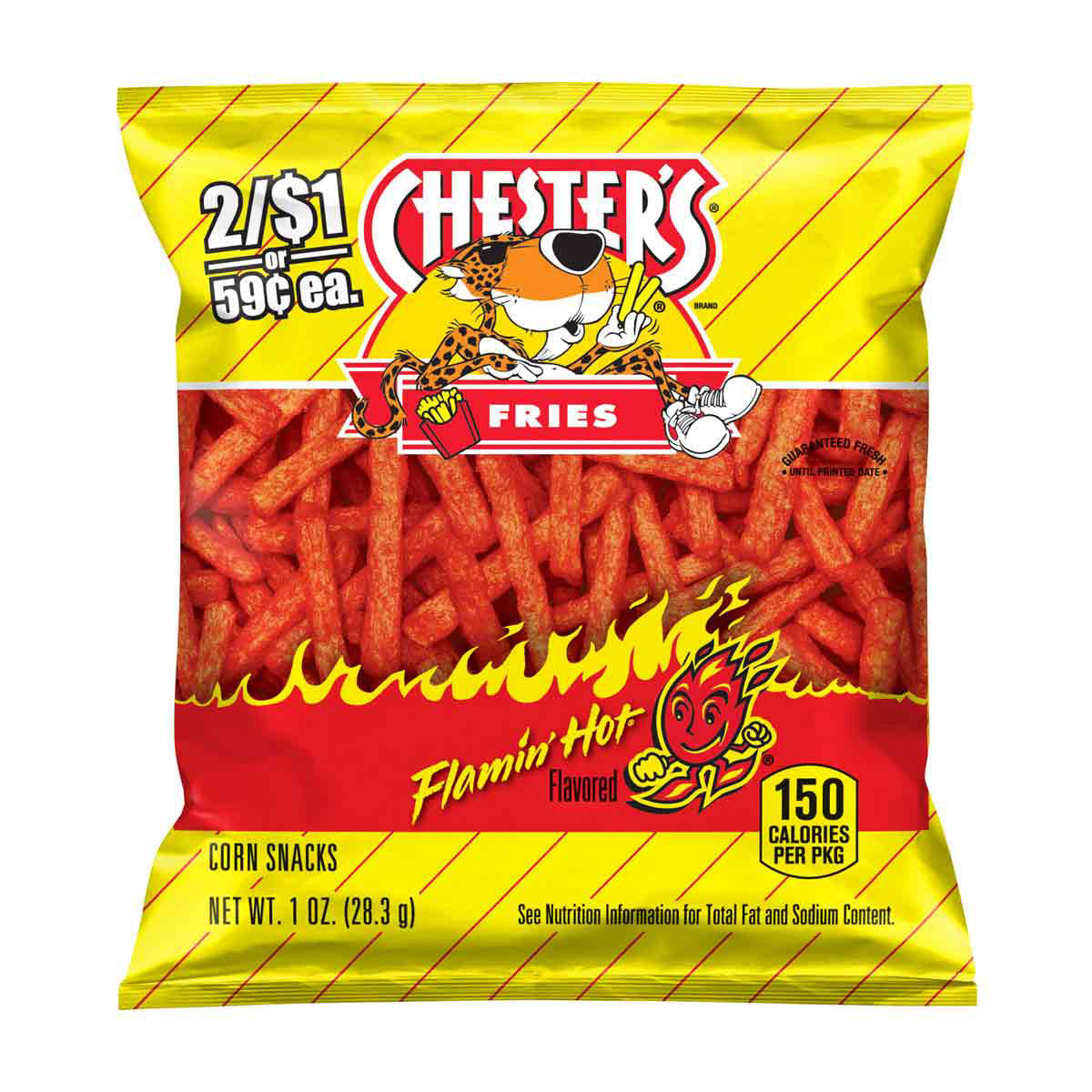 Chester’s Flamin' Hot Fries, 1 oz, 50 ct
