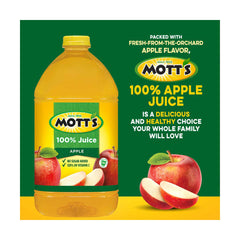 Mott's Apple Juice, 1 Gallon, 2 ct
