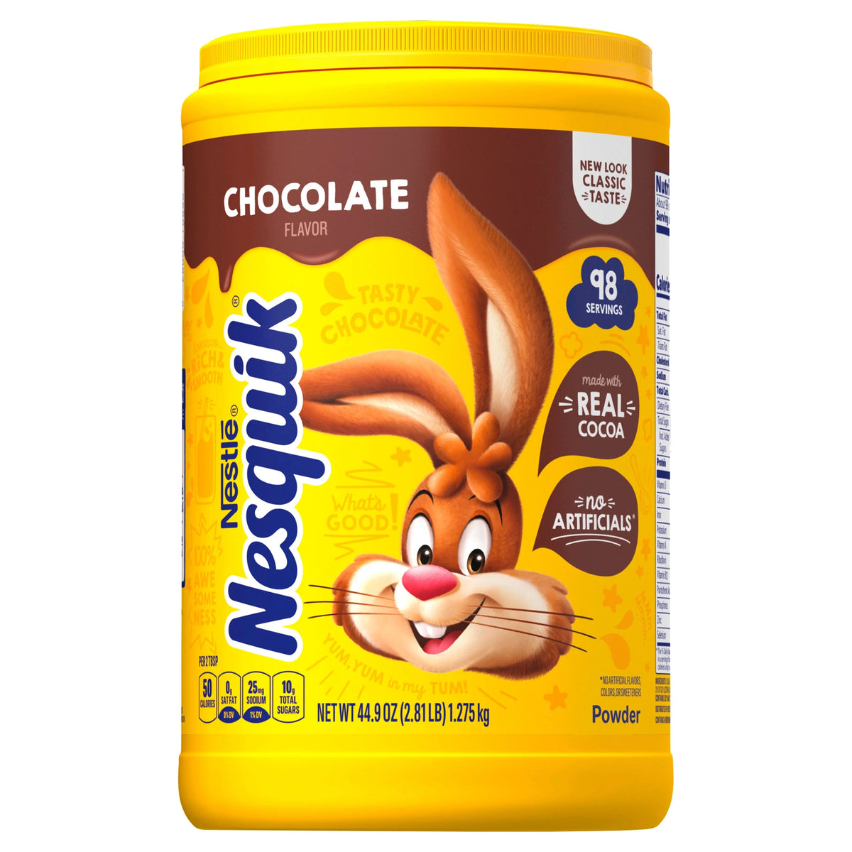 Nesquik Chocolate Drink Mix, 44.9 oz