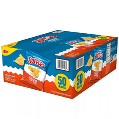 Ruffles Potato Chips, Cheddar & Sour Cream, 1 oz, 50 ct