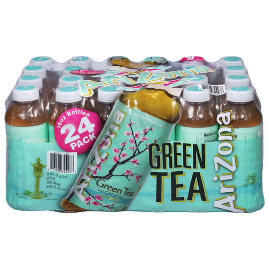 Arizona Green Tea with Ginseng and Honey, 16 fl oz, 24 ct