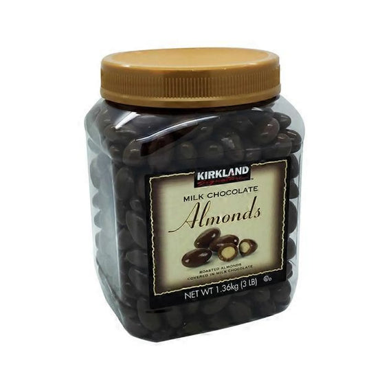 Kirkland Signature Milk Chocolate Covered Almonds, 48 oz