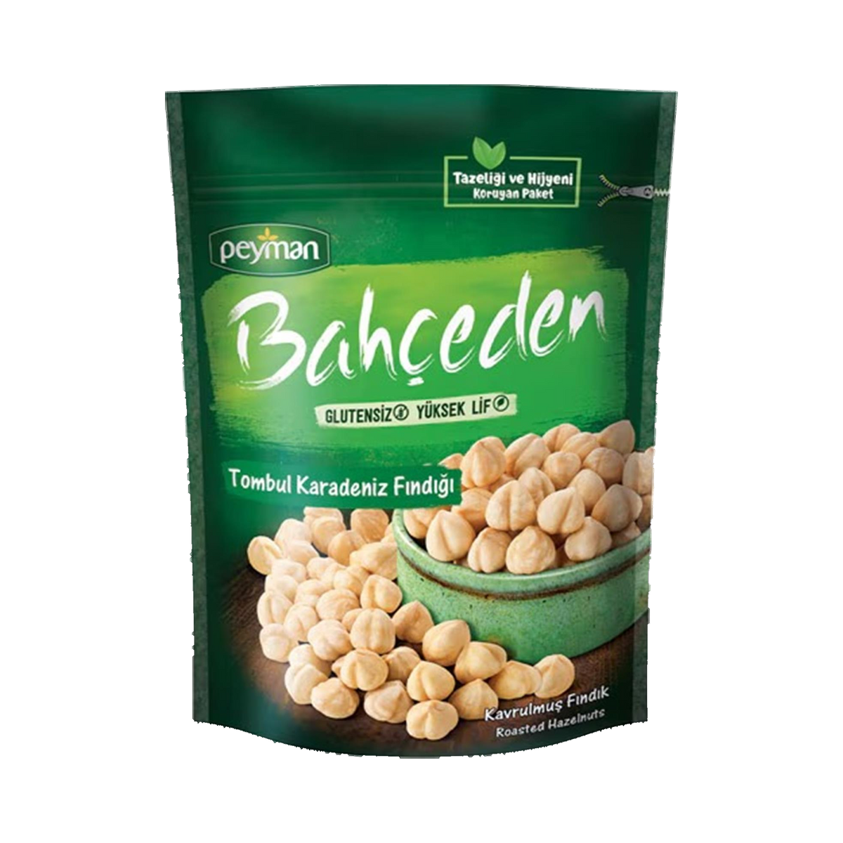 Peyman Bahceden Roasted Hazelnuts (Karadeniz Findigi), 4.6 oz (130 gr)