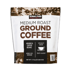 Kirkland Signature Ground Coffee, Medium Roast, 2.5 lbs