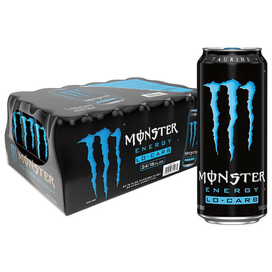 Monster Energy Drink, Lo-Carb, 16 fl oz, 24 ct