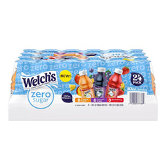 Welch’s Juice Drink, Zero Sugar, Variety Pack, 10 fl oz, 24 ct