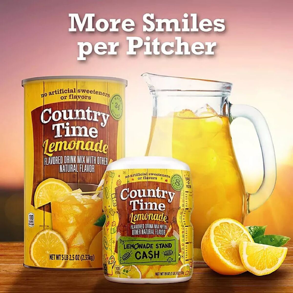 Country Time Drink Mix, Lemonade, 82.5 oz