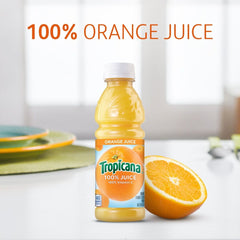 Tropicana 100% Orange Juice, 10 fl oz, 24 ct
