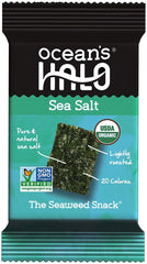 Ocean's Halo Organic Seaweed Snack, Maui Onion & Sea Salt, 0.14 oz, 25 ct