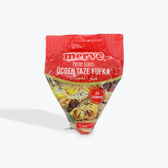 Merve Triangle Pastry Leaves (Üçgen Taze Yufka), 400g (24 Leaves)