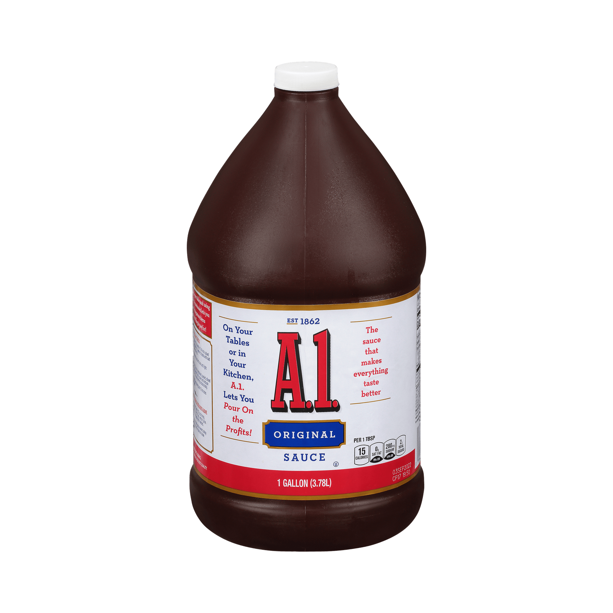 A1 Original Steak Sauce 1 Gallon