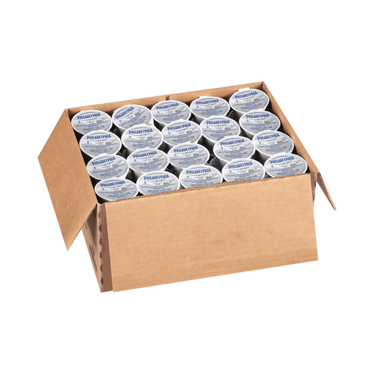 Philadelphia Original Regular Cream Cheese Spread Cups 1 oz ( 100 Pack )